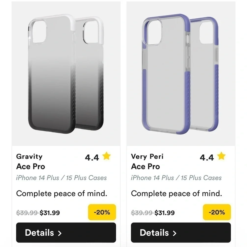 🖤BNIB BODYGUARDZ HOMBRE PHONE CASE + SCREEN PROTECTOR IPHONE 14 PLUS🖤